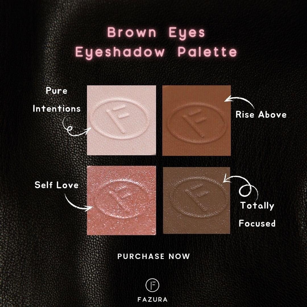 "BROWN EYES” Eyeshadow Palette - KIDDY GLOW