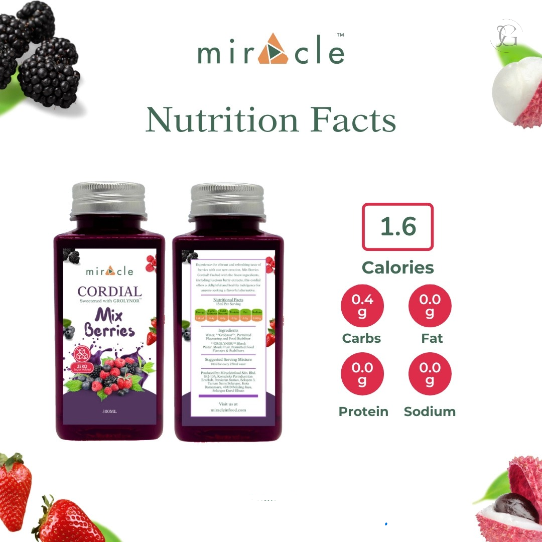 Miracle Cordial (Zero Sugar)