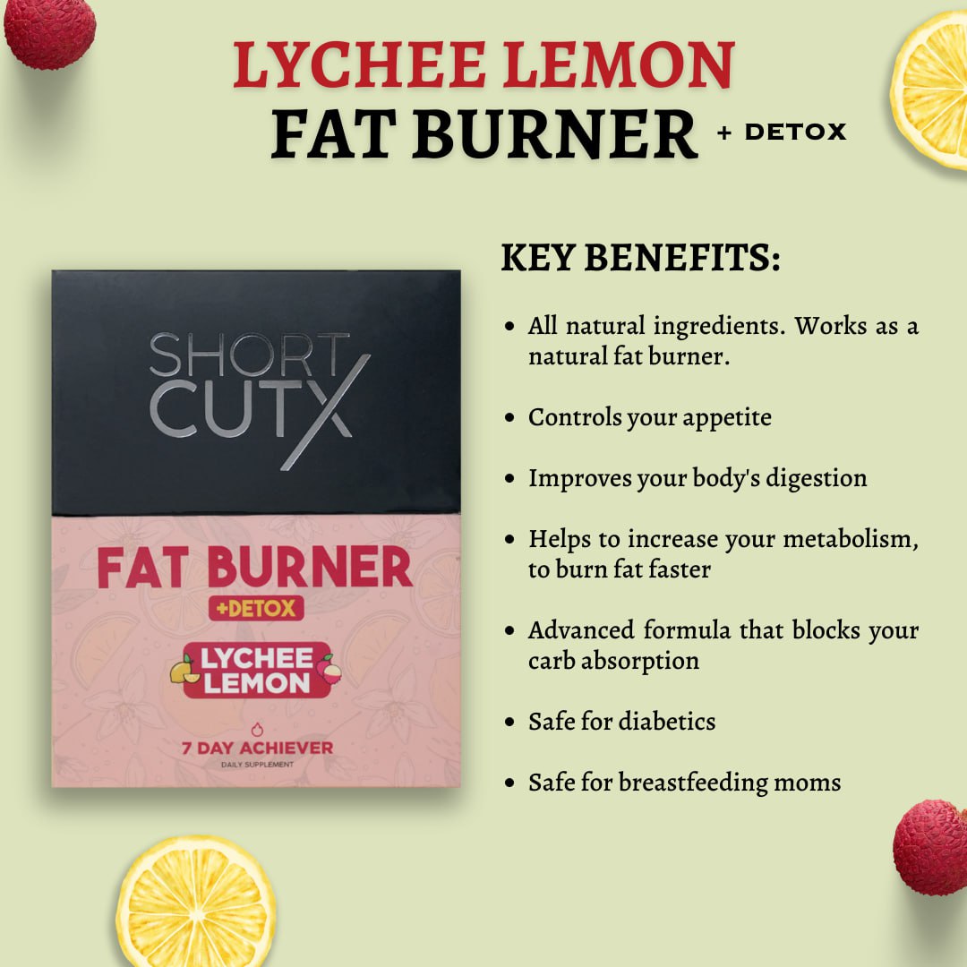 SHORTCUTX - Lychee Lemon Fat Burner Juice - KIDDY GLOW