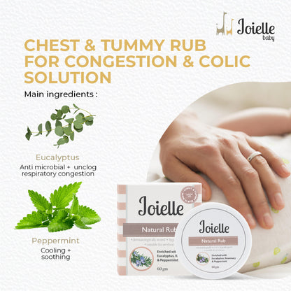 Joielle Baby Chest & Tummy / Natural Rub